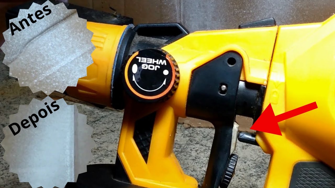 Modificação para ELIMINAR respingos na Pintura