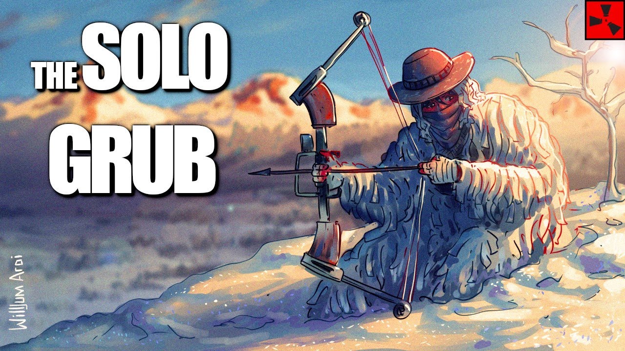 The Art of the Grub... Rust Solo Survival...