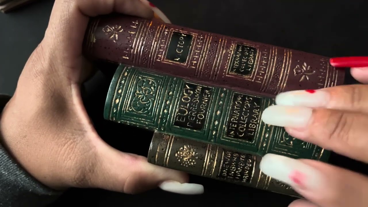 ASMR Books 📚 statues (no talking)