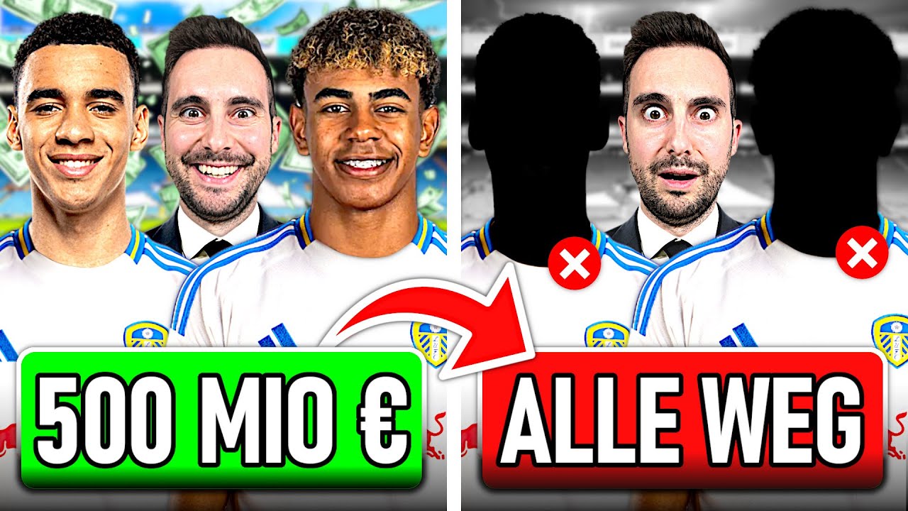 500 Mio pro Saison ABER ICH VERLIERE ALLE SPIELER!! 🤑❌
