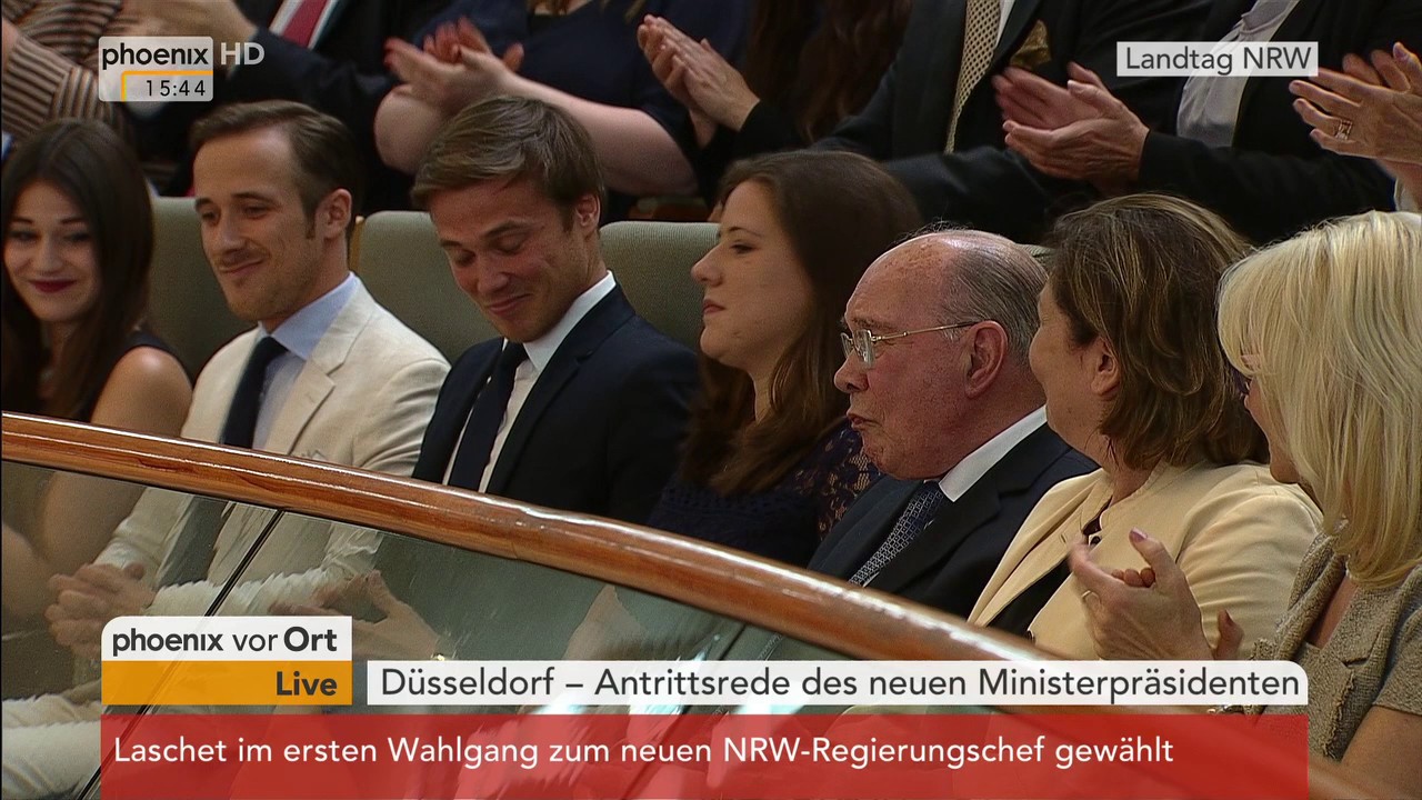 Antrittsrede von Armin Laschet nach der Wahl zum Ministerpräsidenten am 27.06.17
