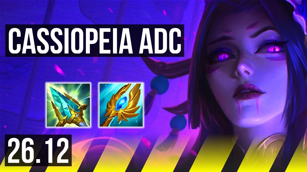 CASSIOPEIA & Blitzcrank vs ZERI & Bard (ADC) | Perfect KDA: 11/0/1 | KR Challenger | 26.12