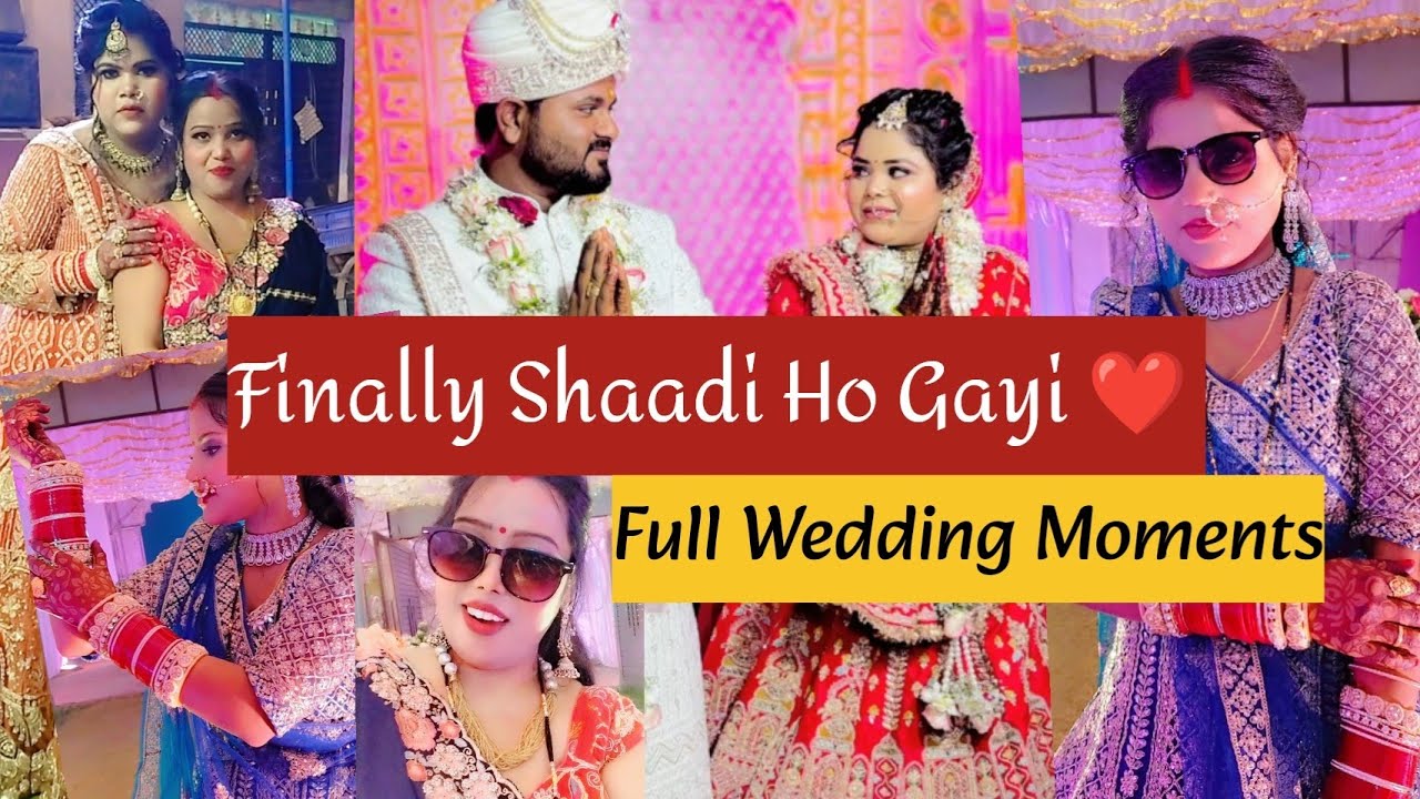 Dulha Dulhan Ki Shaadi💍 Full Wedding Vlog✨ | Full Masti 😍 | NishuvibeOfficial 
