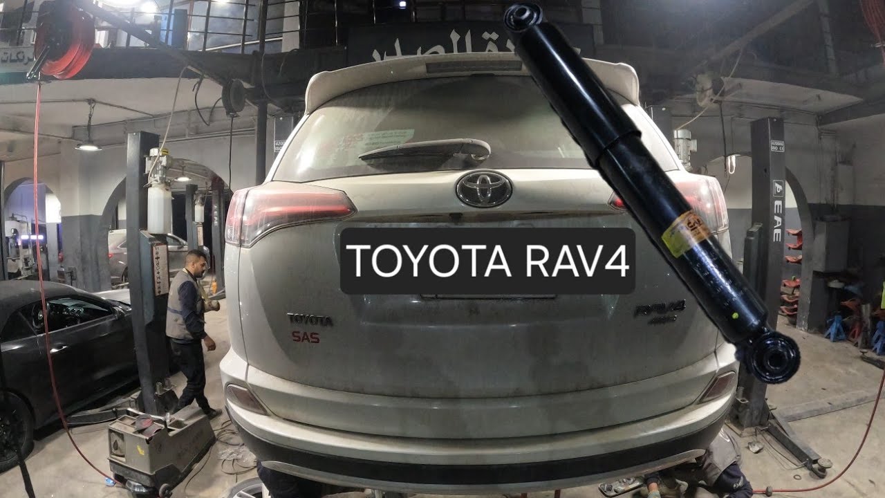 Reemplazo de amortiguador trasero ... Toyota RAV4 2006-2018 (especificaciones de torque)