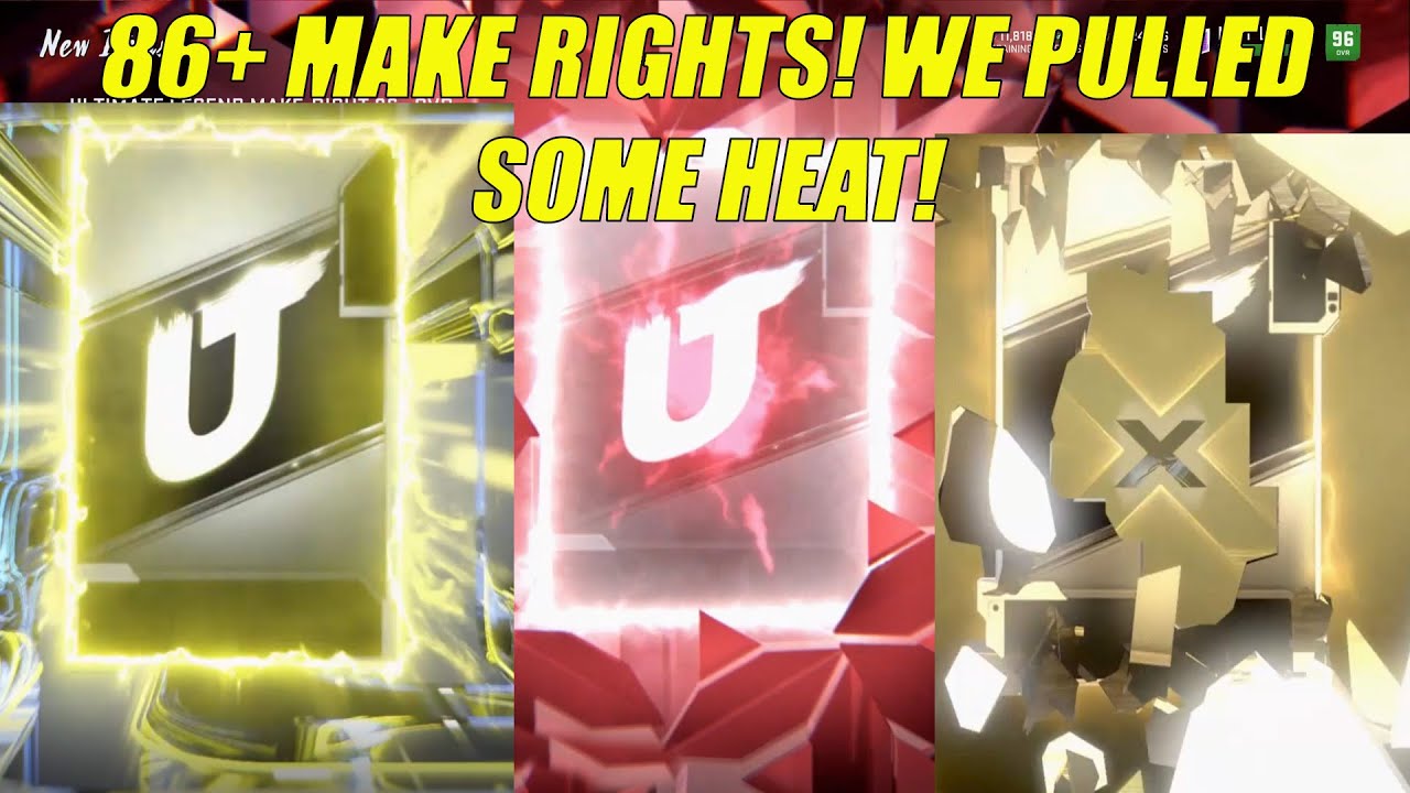 86+ MAKE RIGHT PACKS! WE PULLED 7 SERIES REDUX CARDS! Madden 20 Pack Opening!