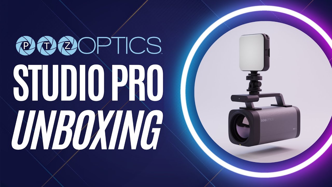PTZOptics Studio Pro Unboxing