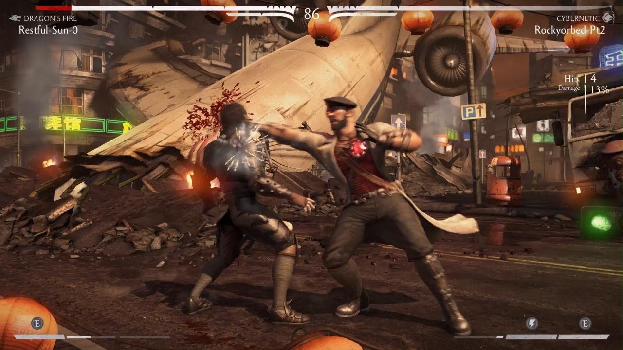 70% health comeback with Dragons Fire Liu Kang