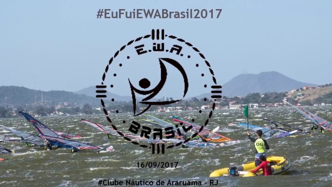 EWABrasil - 2017 - 5º Evento Windsurf - Long Distance - Clube Náutico de Araruama - RJ - EWA BRASIL