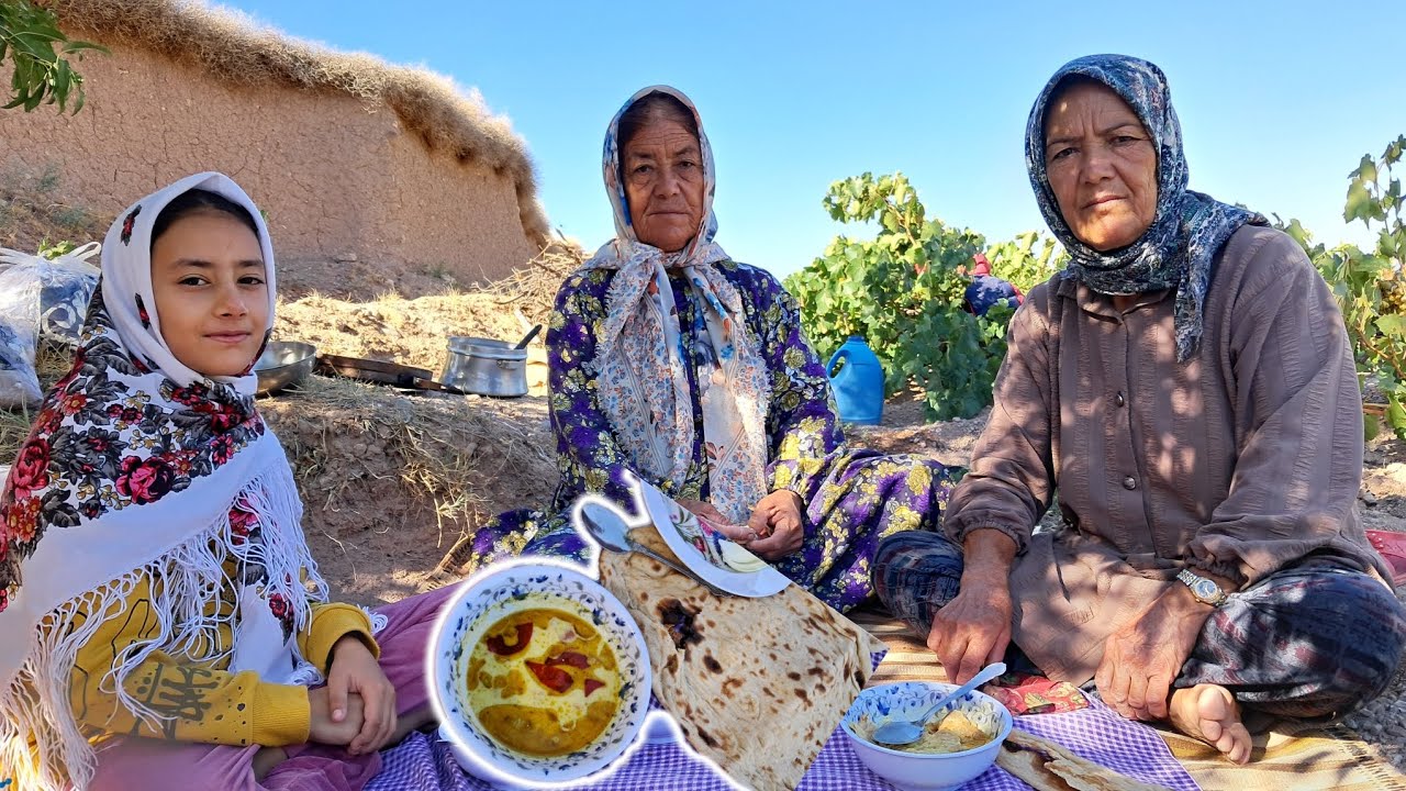 Traditional Village Cooking in a Beautiful Garden
