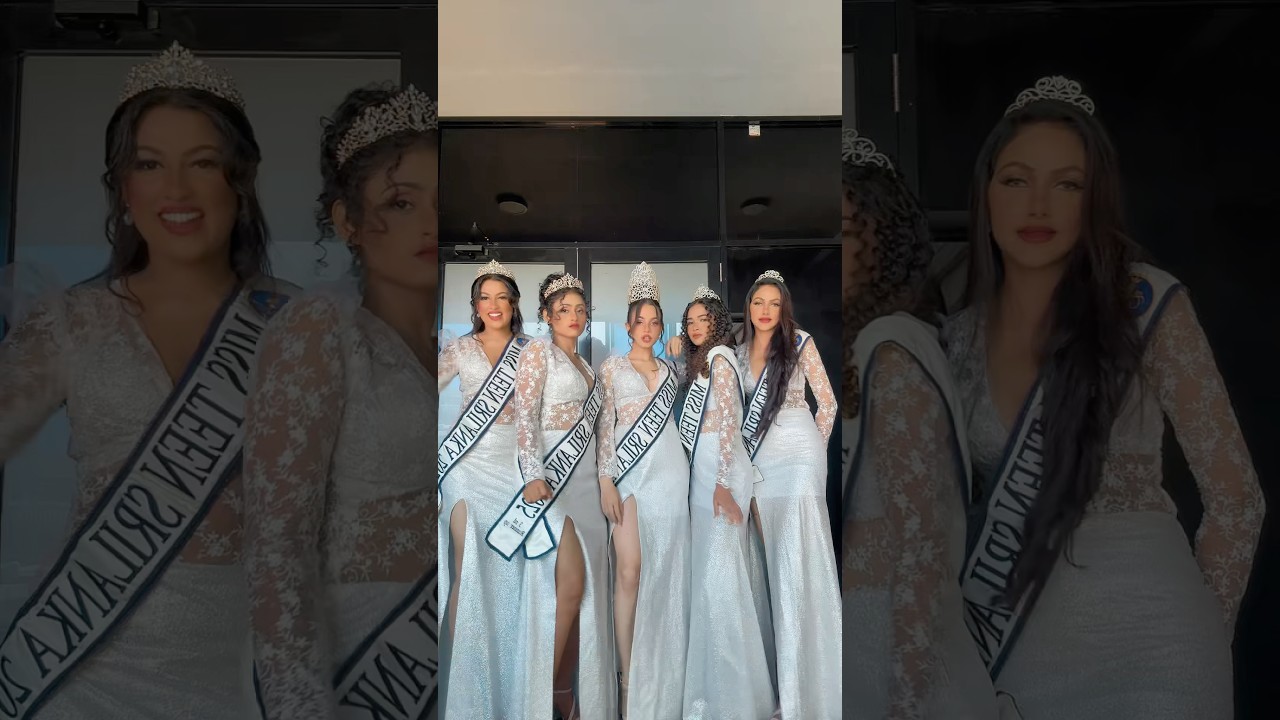 My Queens &hearts;️👑 MISS TEEN SRI LANKA 2025 #missteensrilanka #srilanka #anjanaheenatigala