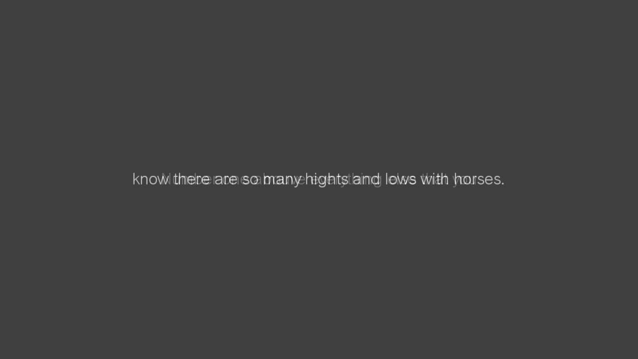 Free Audio - 'The horse revolutionized our world'.