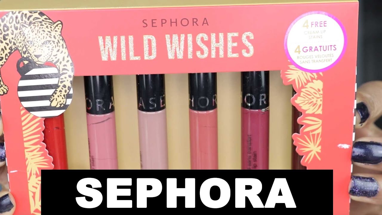 Sephora Collection Wild Wishes Cream Lip Stain Swatches and Wear Test | PuckerUpBabe