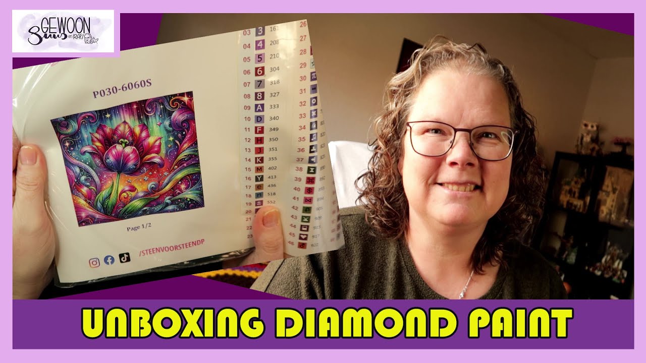 UNBOXING DIAMOND PAINT STEEN VOOR STEEN | knutsel 2