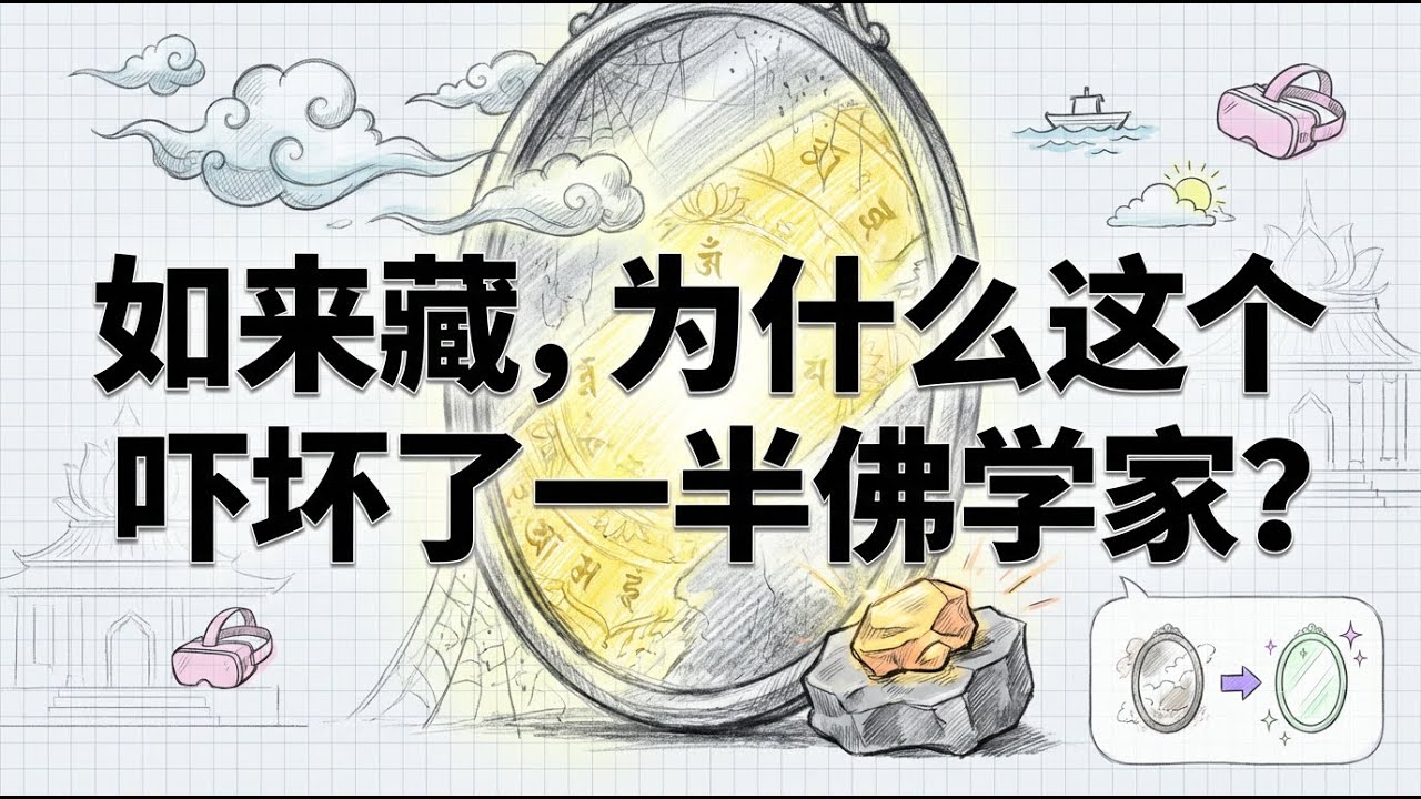 如来藏 | 为什么这个概念吓坏了一半佛学家 | 觉醒的底层逻辑
