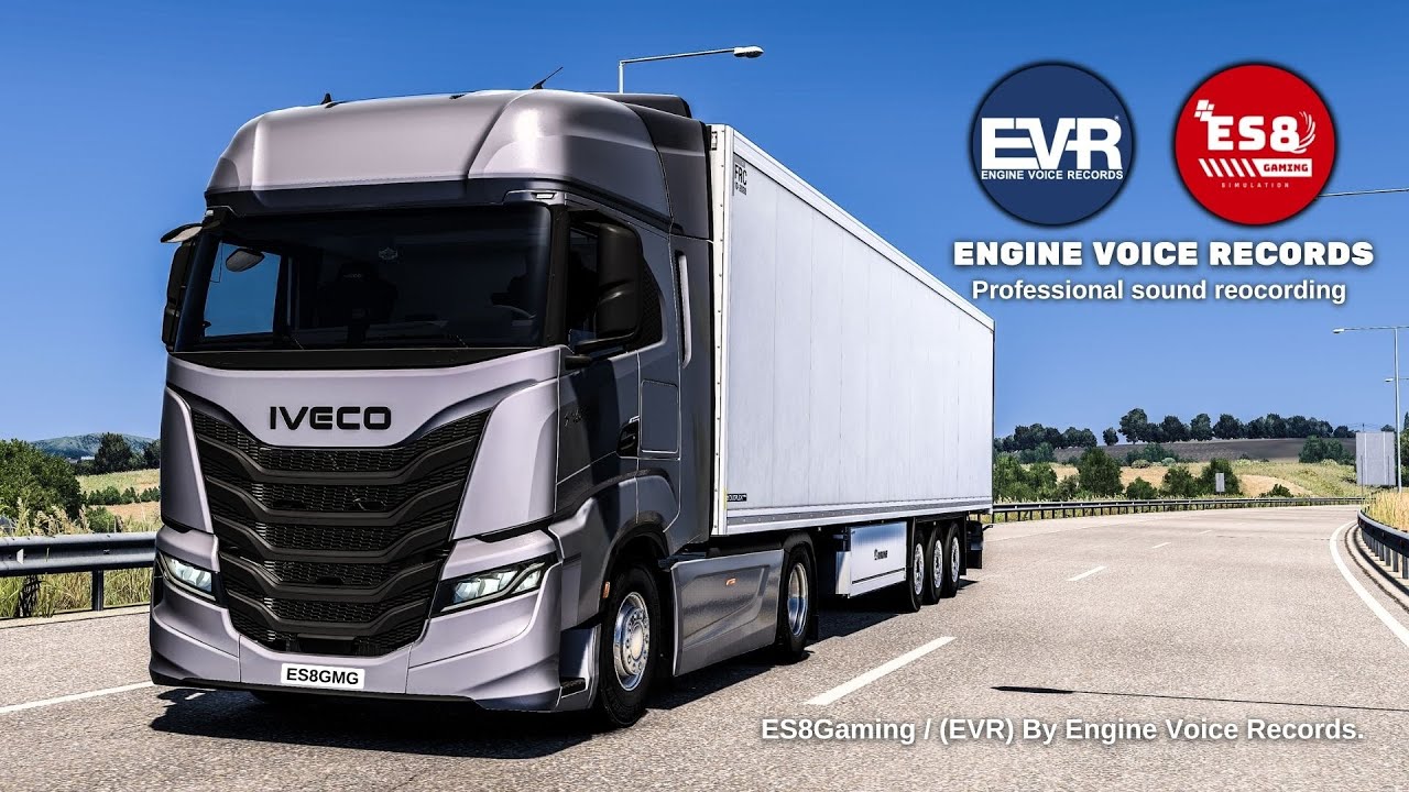IVECO S-Way | Engine Voice Records EVR | Professional Sounds | Euro Truck Simulator 2 - Greece