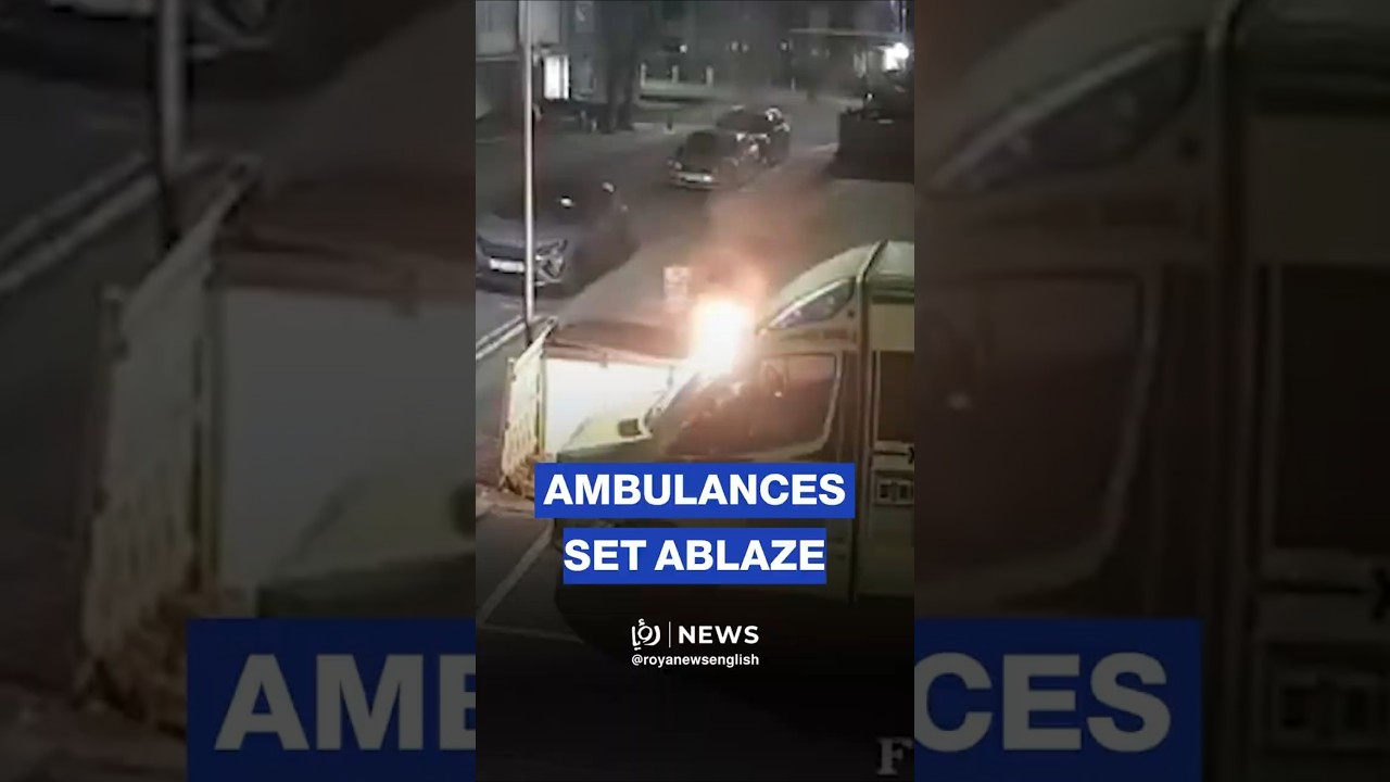 Four Jewish organization ambulances torched in London