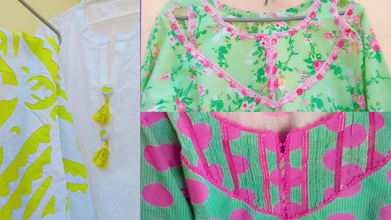 Stylish Summer Dress Designing Ideas For Printed Lawn Dresses/Brand Style Designing 