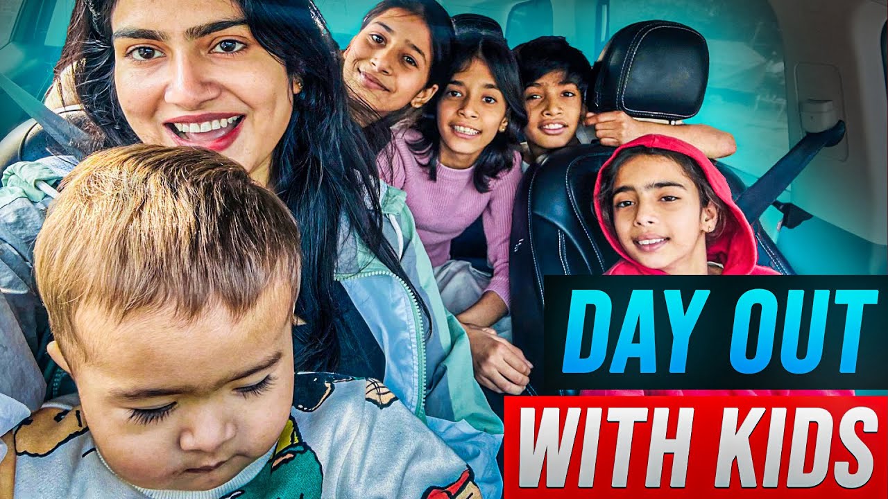 Day Out With Kids ❤️ || Mom Life || Hellops8