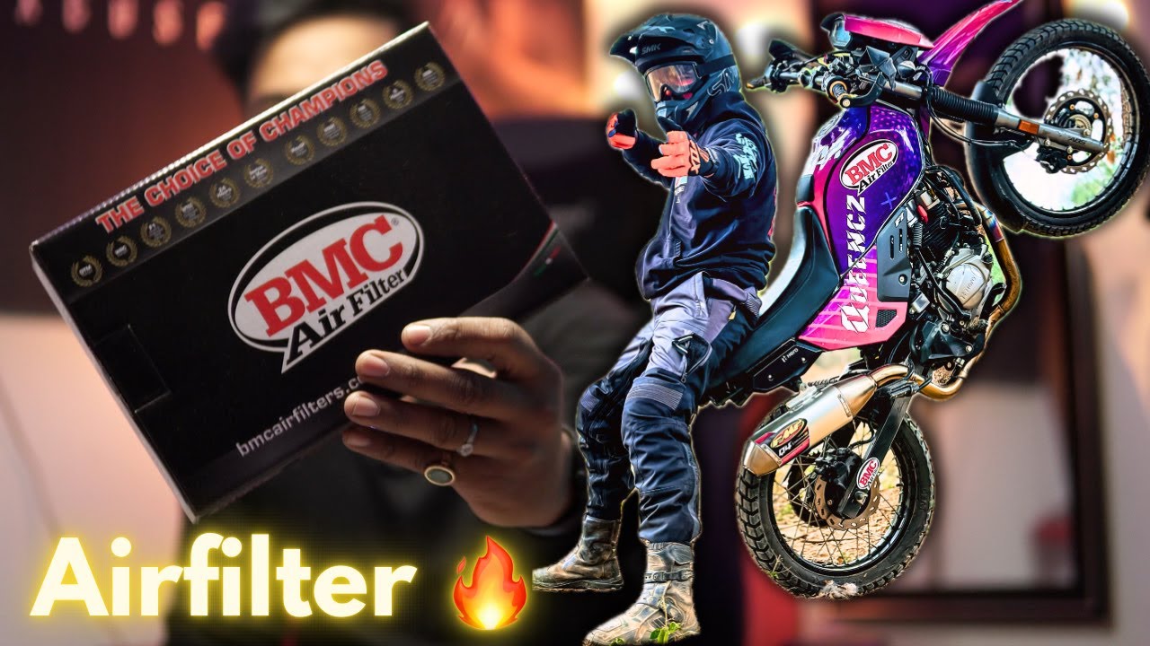 BMC Air filter for Xpulse 200 4V : Ultimate Bike Performance. - Enduro Life