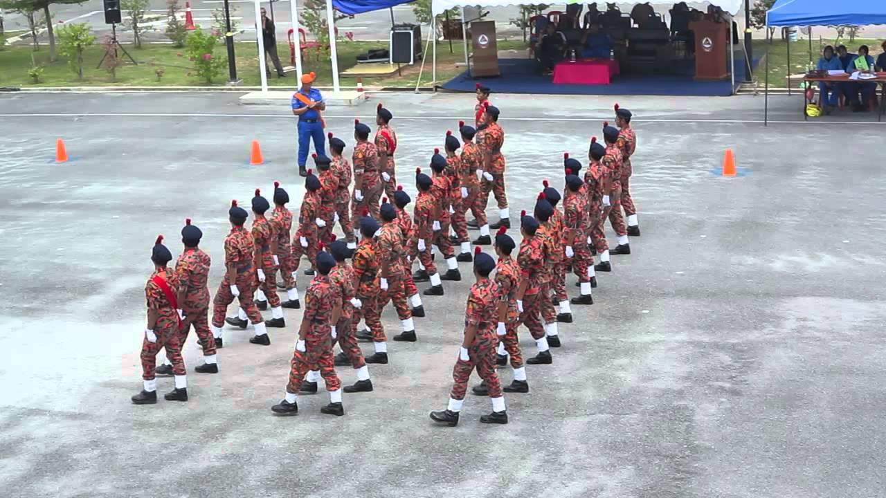 Al Maad Johan Pertandingan Kawad Kaki Belia peringkat negeri Perlis 2014