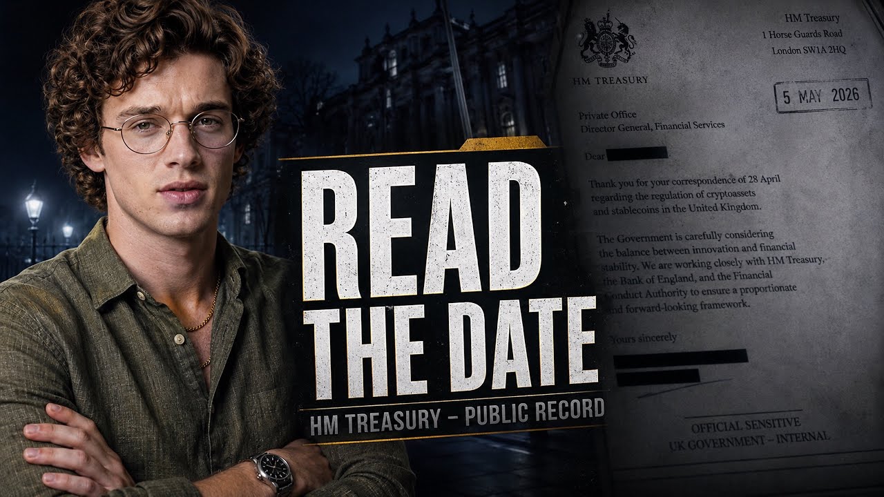 UK Crypto Regulation 2027 &mdash; The Treasury Letter Nobody Linked To 📄