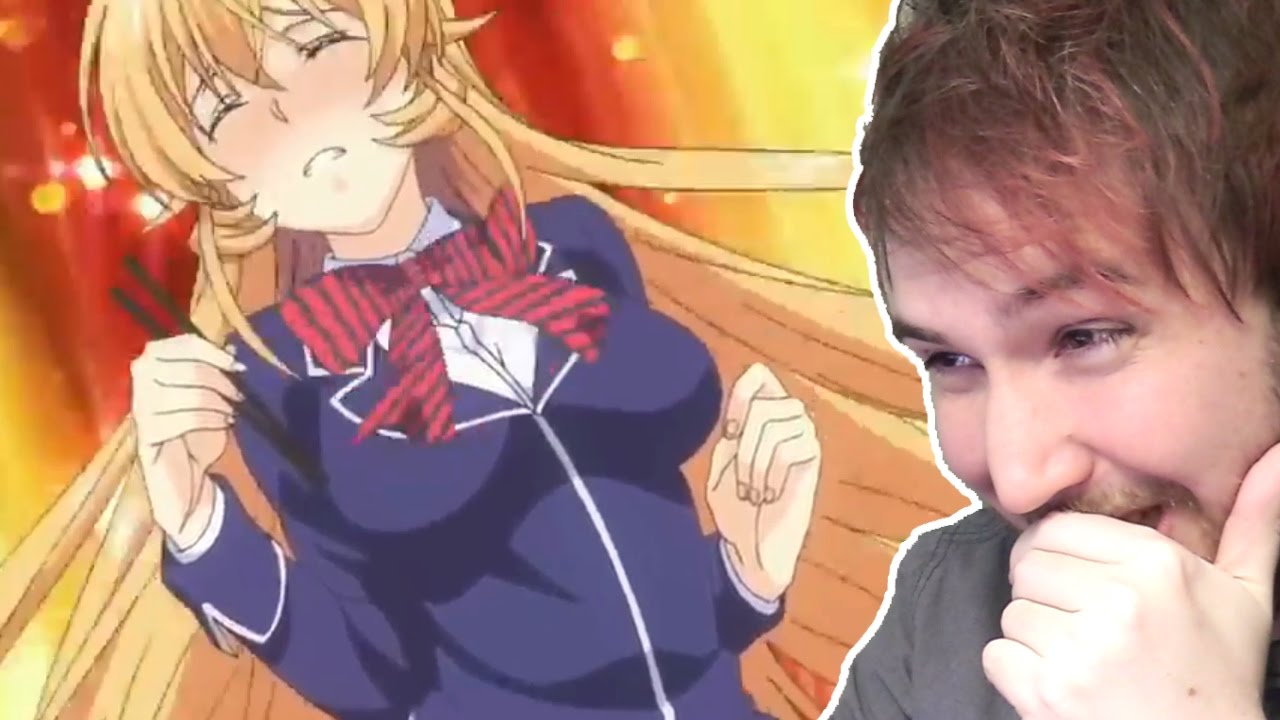 UNCONTROLLABLE FOODGASMS - Noble Reacts to Anime on Crack