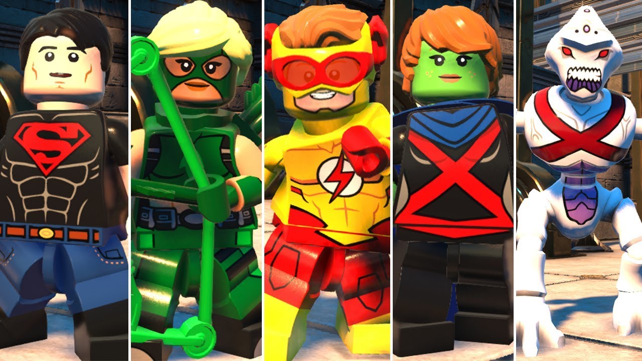 All Young Justice DLC Characters in LEGO DC Super-Villains