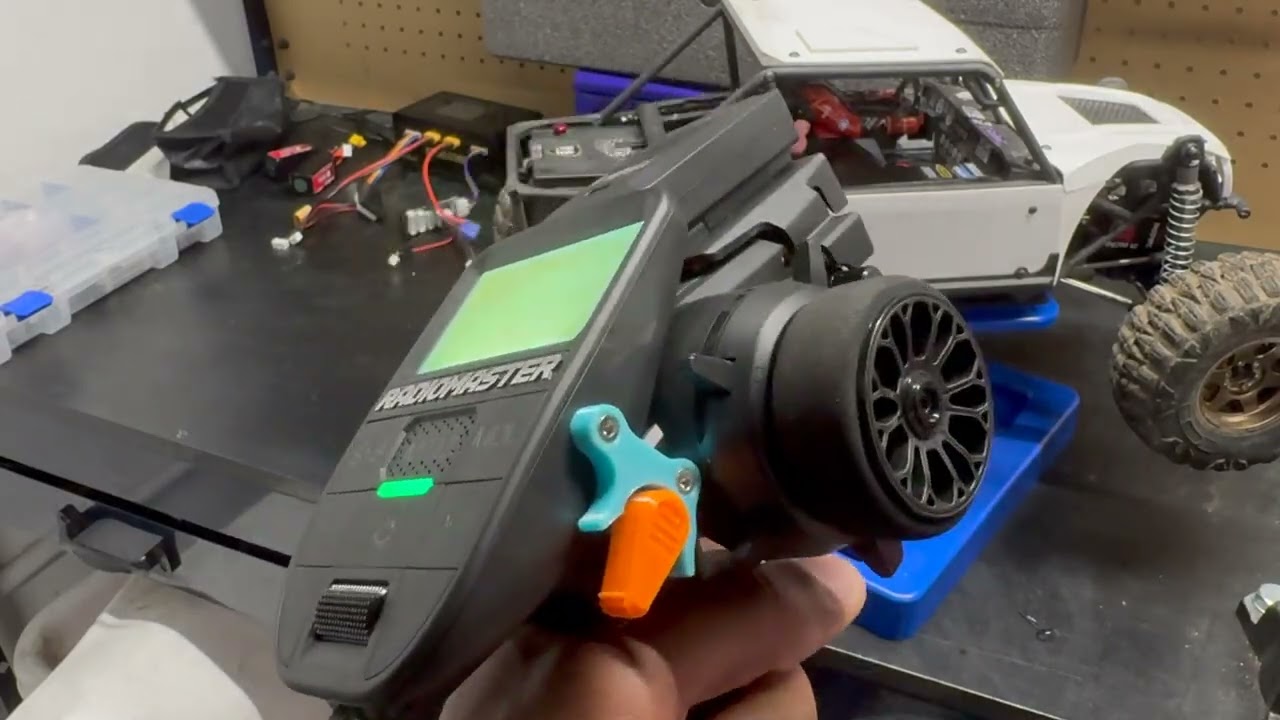 How to set up 4 wheel steering on Radiomaster MT12
