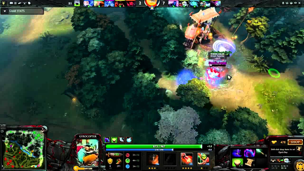 pieliedie Gyrocopter  FACEIT Pro League - video pro gameplay in dota 2