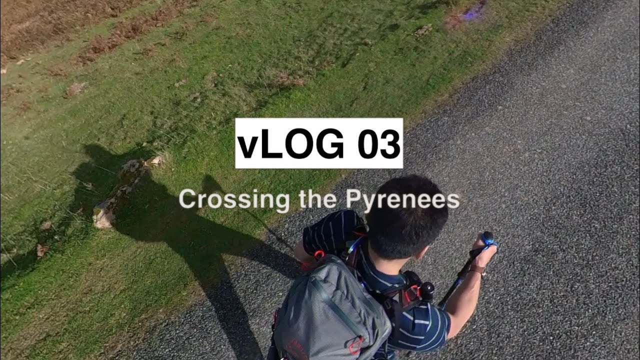My Camino Frances de Santiago: Crossing The Pyrenees vLOG 03