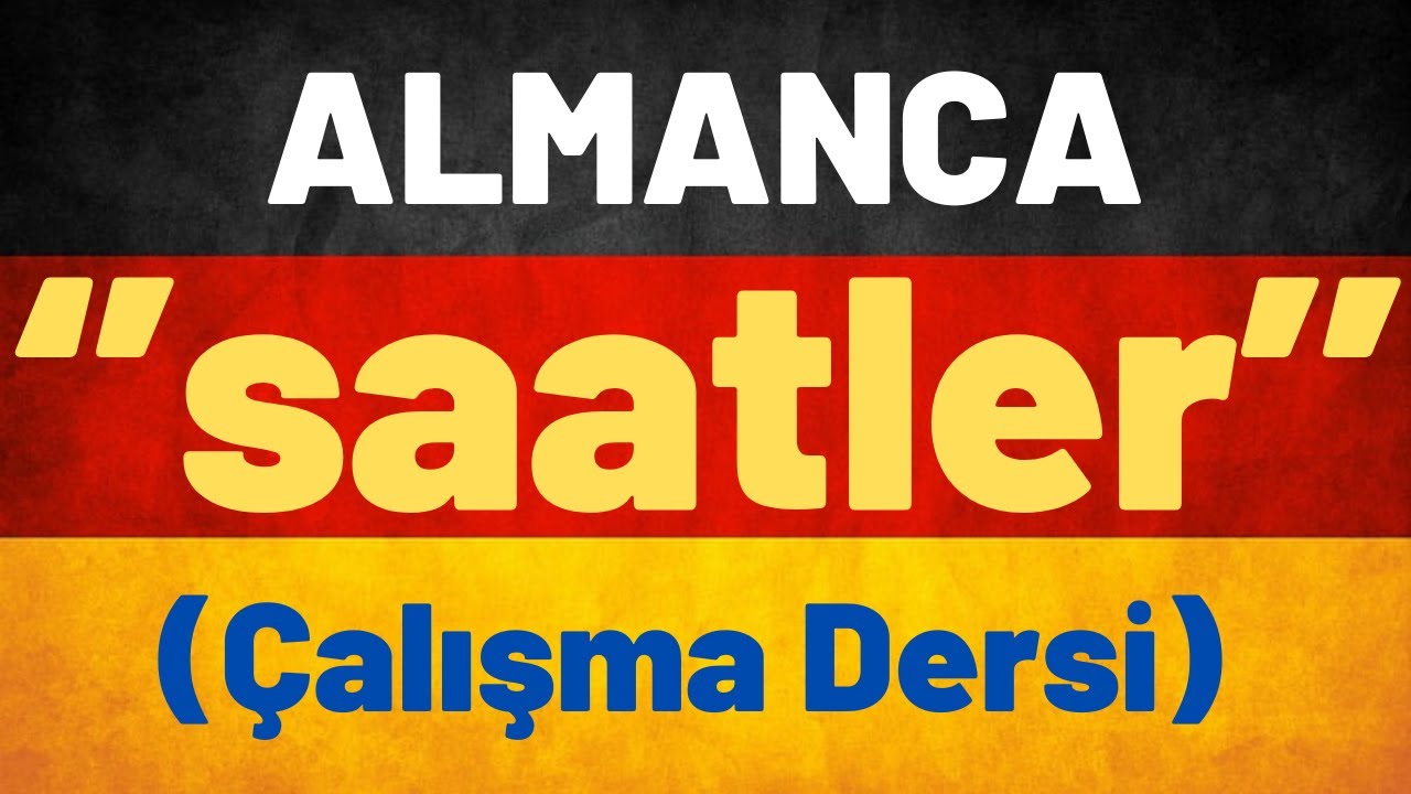 Ders 32 Almanca A1 Temel Seviye / Saatler #deutsch #deutschlernen #deutschkurs #almancaa1