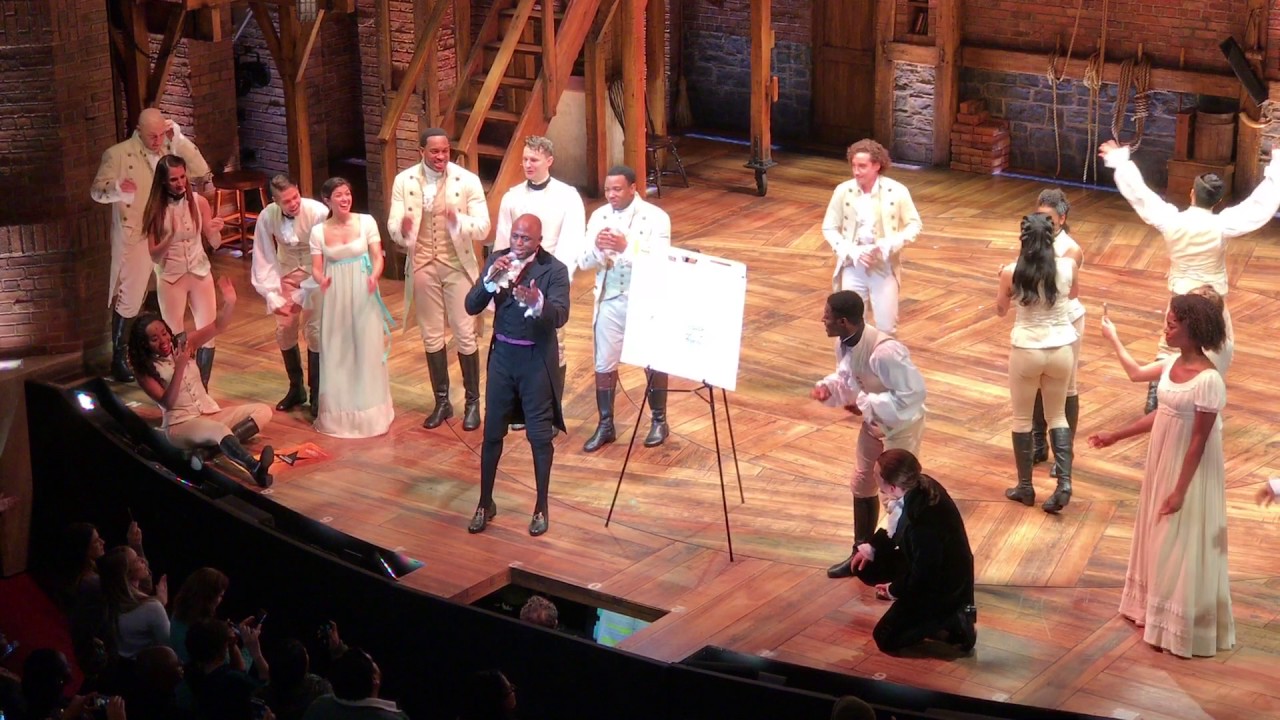 Impromptu Post-Hamilton Whose Line Show w/ Wayne Brady