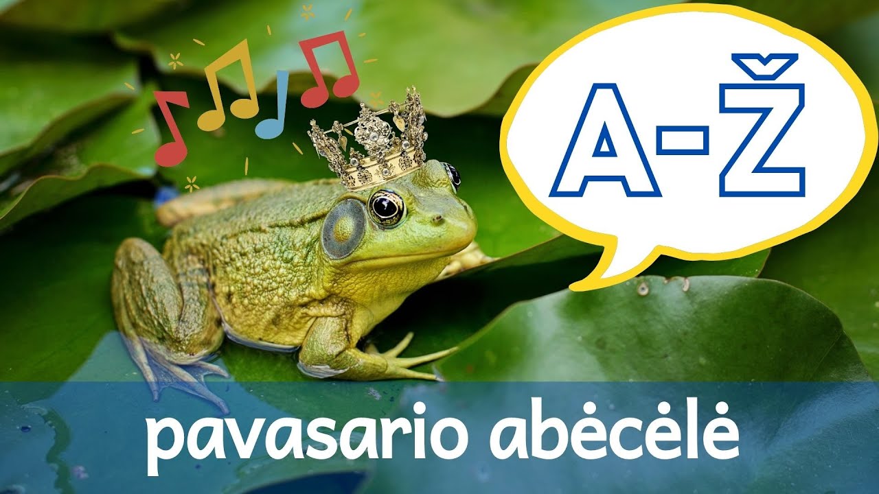 Abėcėlė (su tikrais gamtos garsais)