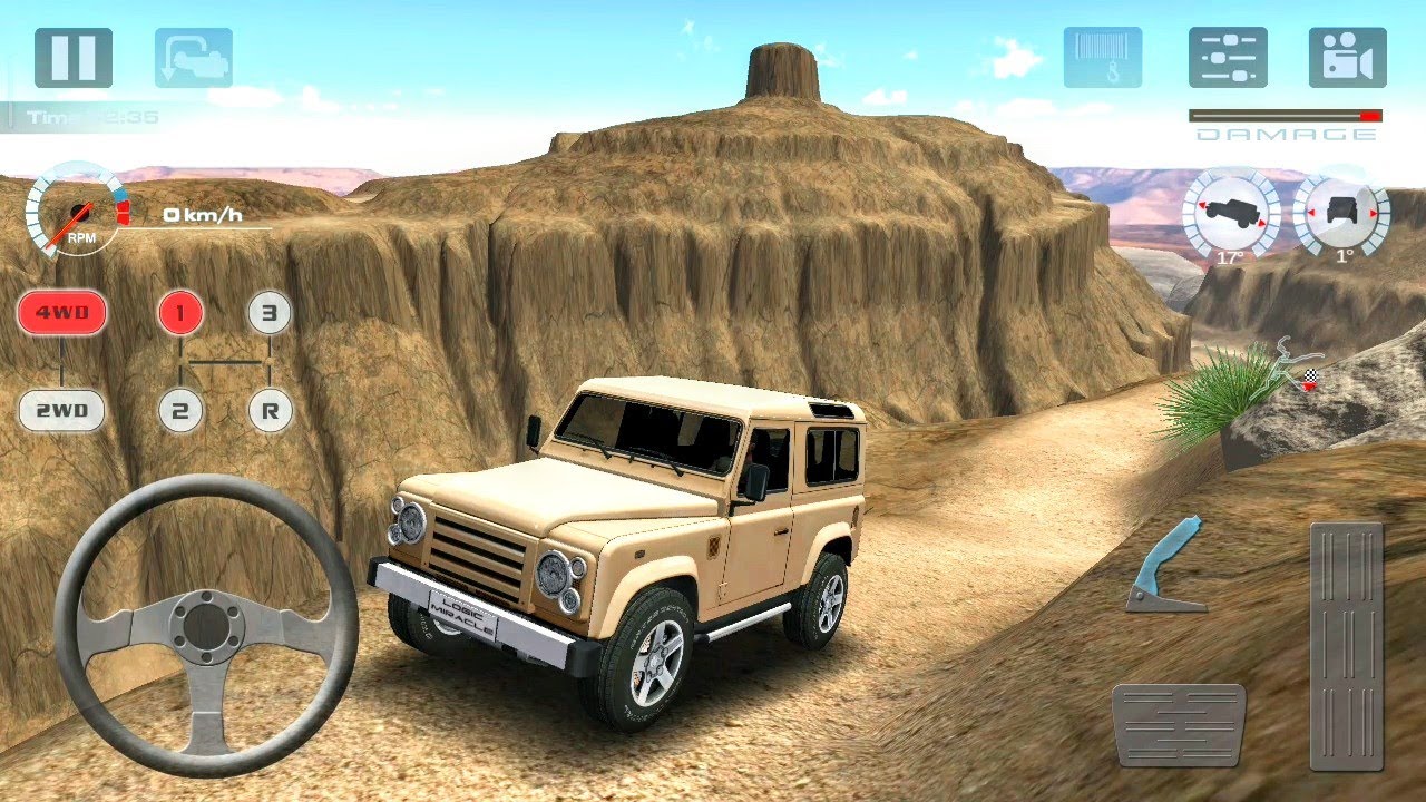 Offroad Drive Desert #3 Level -6 ! Android iOS gameplay | Offroad Games