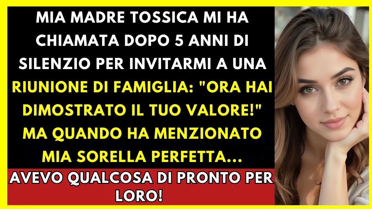Mia madre mi ha chiamato dopo anni: quello che mi ha detto mi ha lasciata senza parole