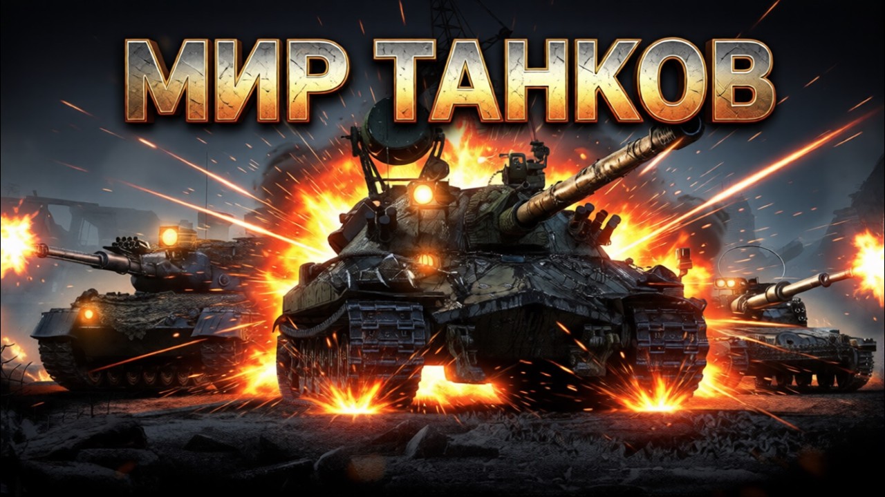 Играю в «Мир танков», выбираю случайные бои. #mirtankov