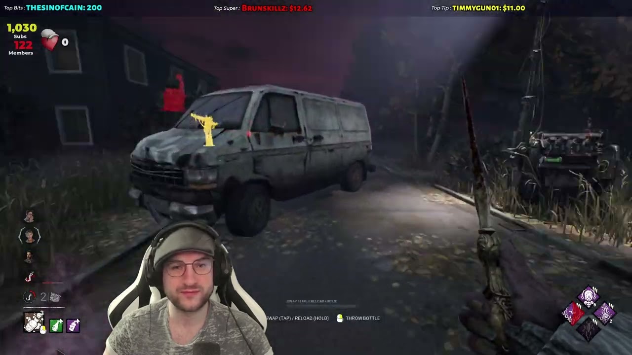 CLOWN VS BADHAM! THIS ONE IS TENSE! Dead by Daylight