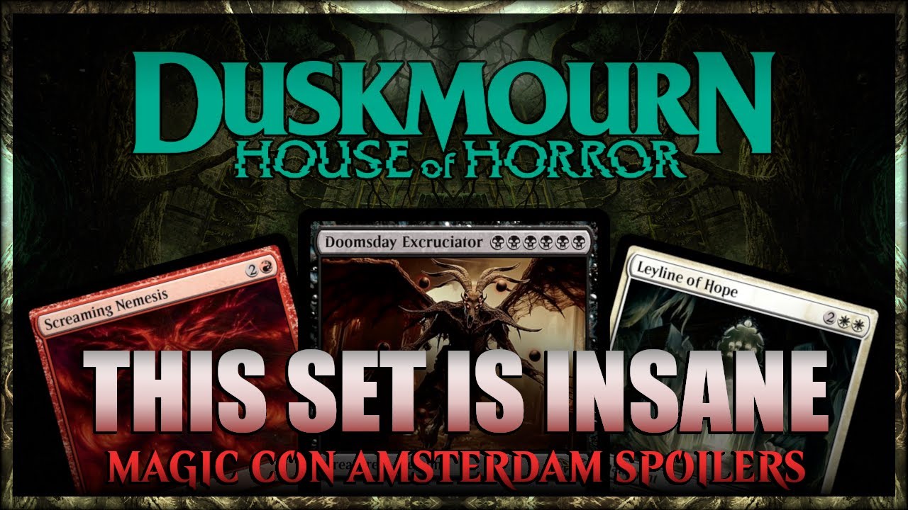 DUSKMOURN is Absolute Insanity‼️All of the Spoilers Unveiled During MagicCon Amsterdam❗