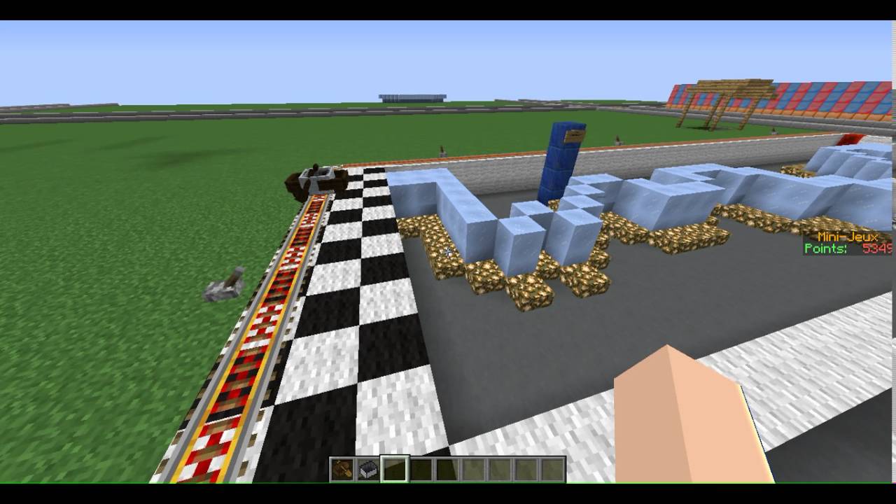 Faire un bateau-wagonnet - Minecraft (1.10)