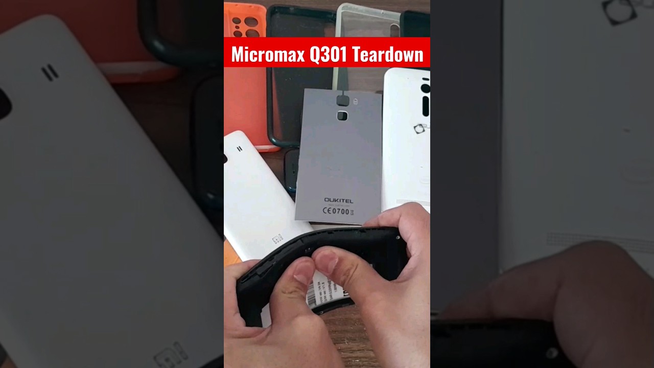 Micromax Q301 Teardown 📲 #shorts #asmr #viralshorts