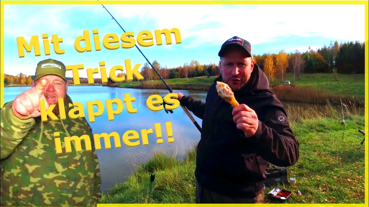 Allround Angeln im Winter am See auf Friedfisch und Raubfisch