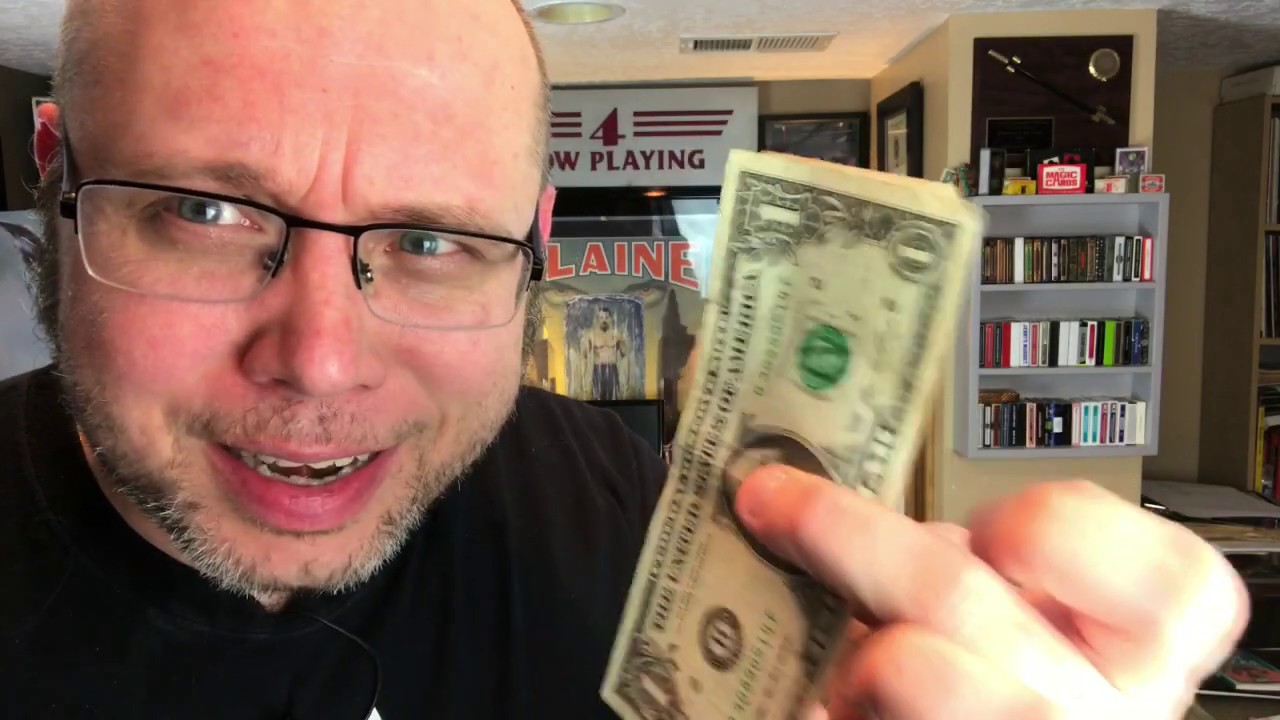 Cut and Restored Dollar Bill