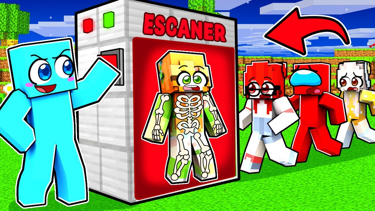 Usé Un ESCÁNER para Revelar los SECRETOS de Mía en Minecraft!