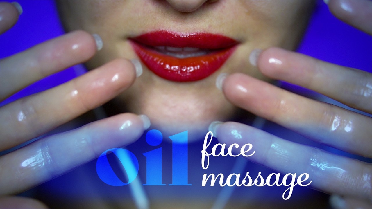 ASMR ~ Cleansing Oil Face Massage ~ Layered Sounds, Personal Attention, Relaxing & Sleepy