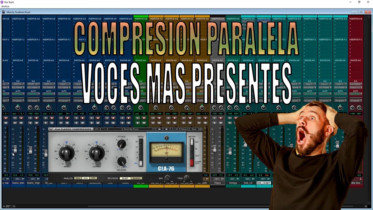 Como usar compresion paralela en VOCES - mas CLARIDAD y mas AL FRENTE