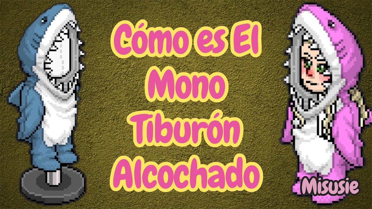 Cómo es el mono Tiburón alcochado #Habbo 