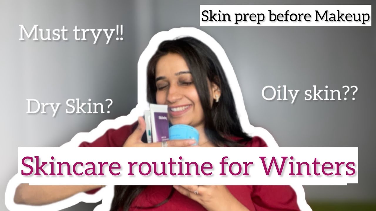 Skin Prep routine for Dry skin✨ Beginners Friendly Skincare for Dry skin to get flawless makeupbase