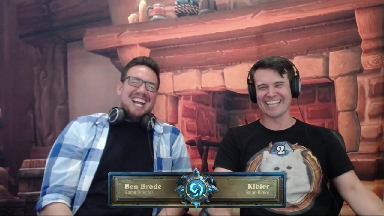 Every single Ben Brode laugh [Knights of the Frozen Throne Reveal Stream - Hearthstone]