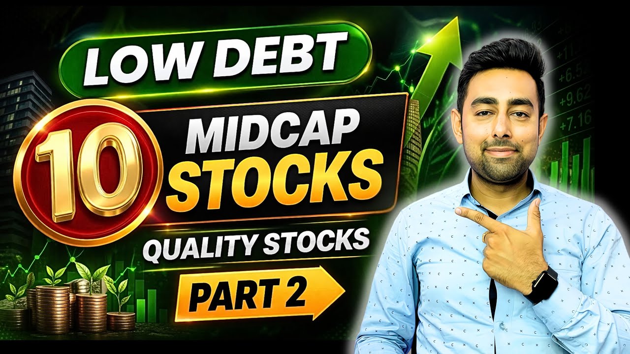 Low Debt Midcap Stocks | Quality Stocks Part 2 | Jayesh Khatri 