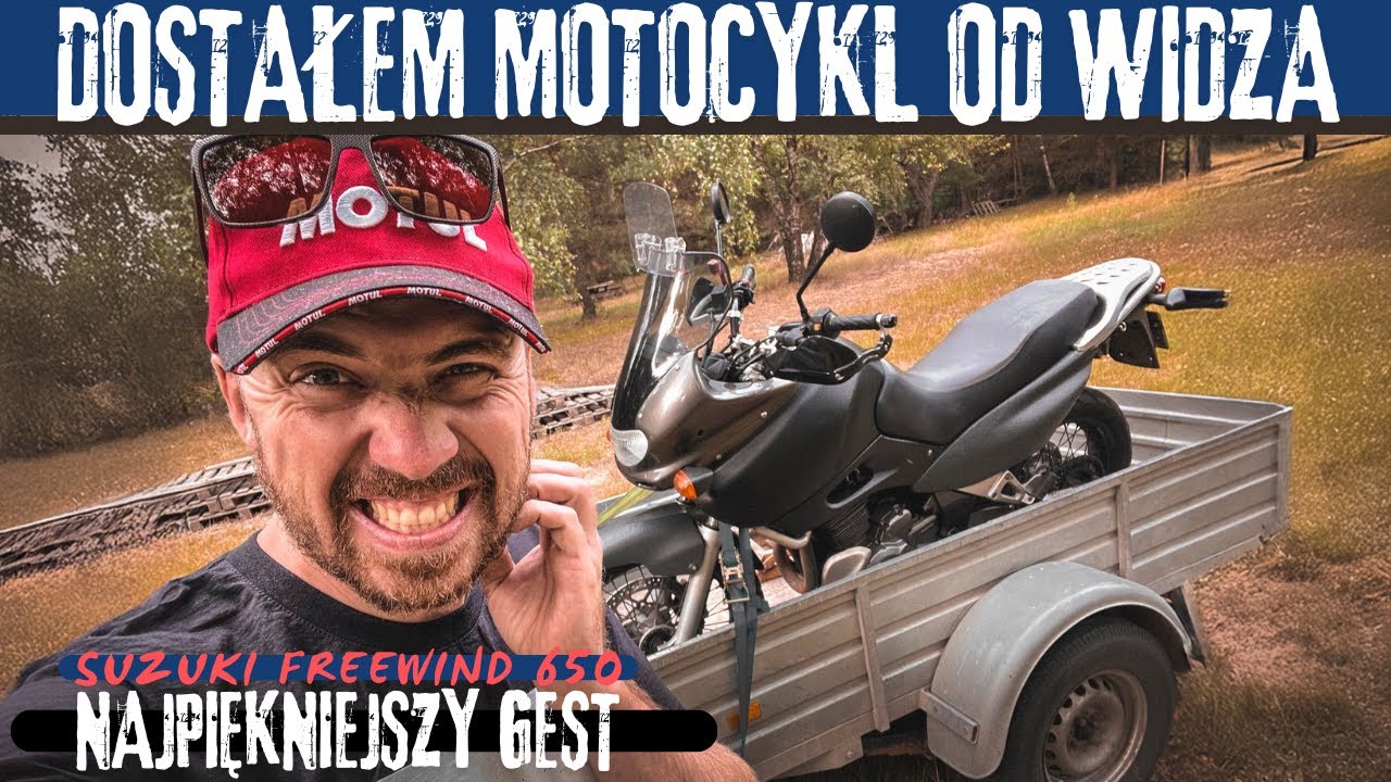 Najpiękniejszy gest: DOSTAŁEM MOTOCYKL OD WIDZA - Suzuki Freewind 650, 1997